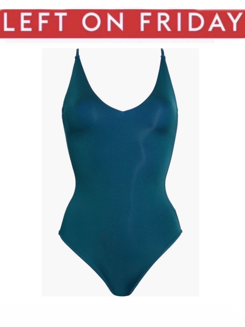 LEFT ON FRIDAY Sunday One-Piece Swimsuit Deep End NWT $200